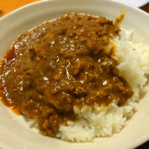 カレー大盛り