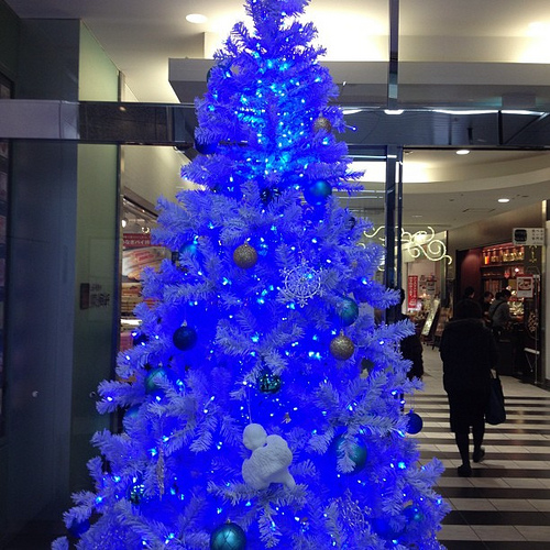 静岡駅にあったツリー！