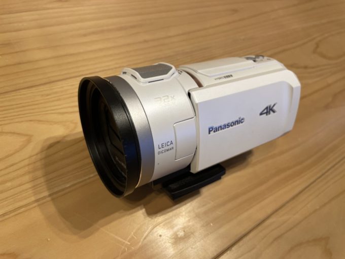 Panasonic 4Kビデオカメラを修理に 保証期間中だったので無料